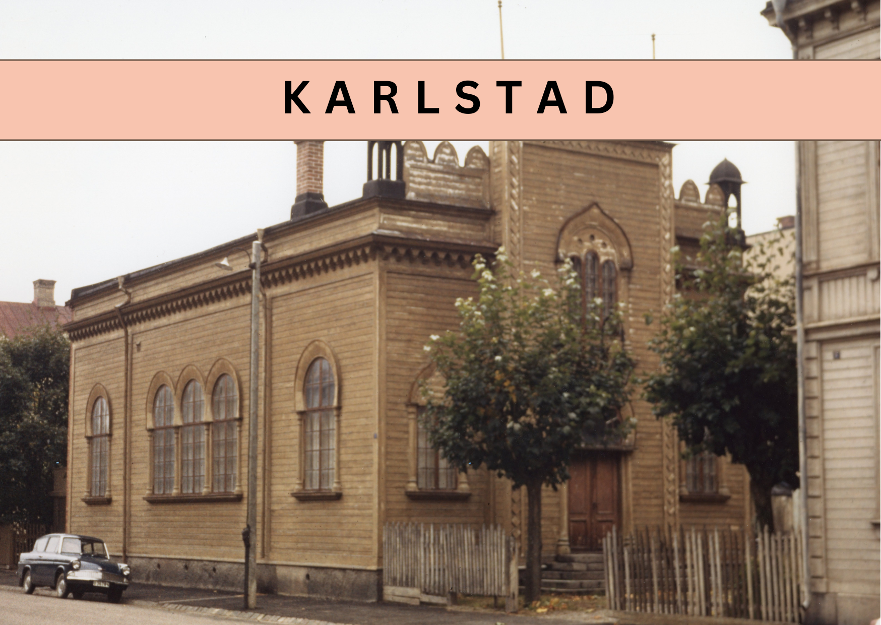 Stadsvandringar i det judiska Karlstad VT25